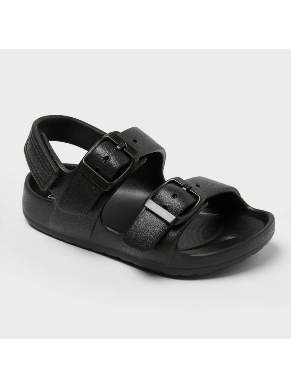 🆕 NWT Cat & Jack EVA Ade Sandals - Black & White 8T